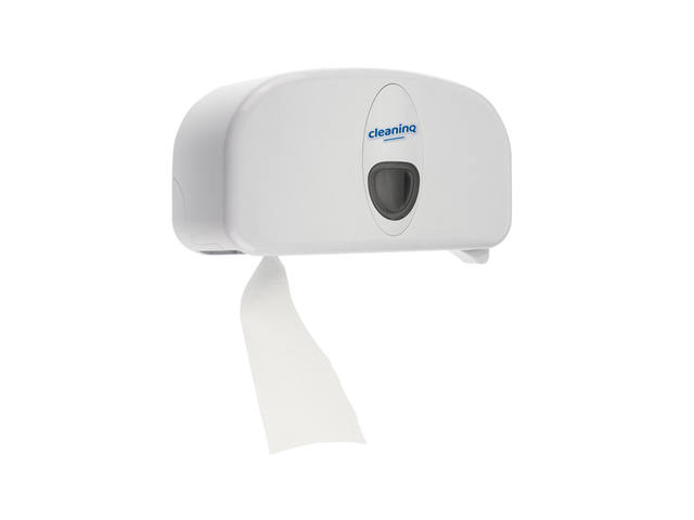 Dispenser Cleaninq Duo Toiletpapier wit 1
