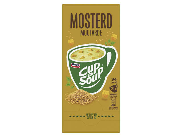 Cup-a-Soup Unox mosterd 175ml 2