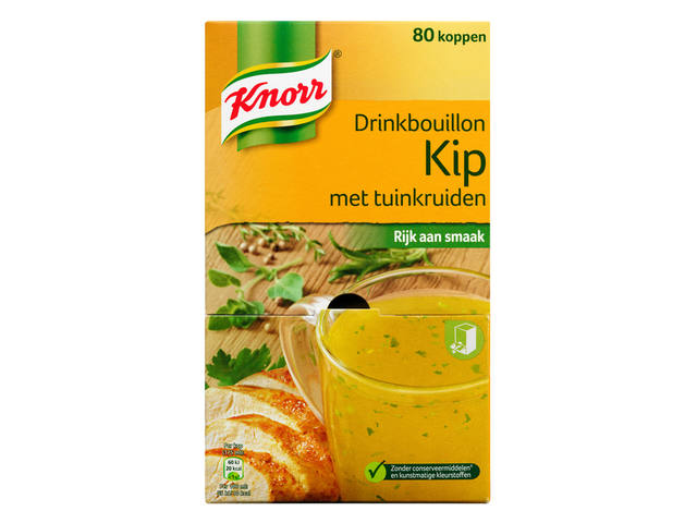 Drinkbouillon Knorr kip tuinkruiden 1